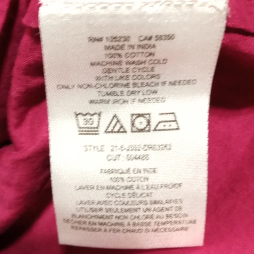 Joie Sleeveless Cantralla Crinkle Cotton Midi Burgundy Button Front Dress Sz M - Picture 8 of 8